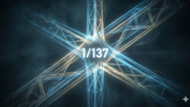 微細構造定数（1/137） 宇宙の設計図に書かれた「逃げ」のない基準寸法