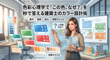色彩心理学で「この色、なぜ？」を秒で答える建築士のカラー設計術